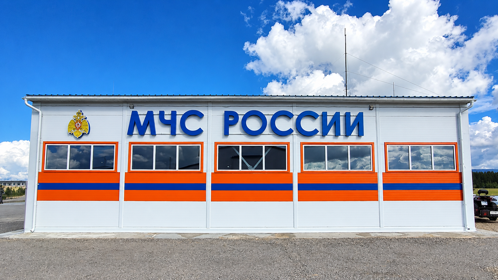 Модульное сооружение ГИМС МЧС из сэндвич-панелей в республике Бурятия