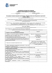 Выписка СРО строительное А СРО ПОС-1